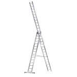 žebřík Al un. 3d. 4,05/9,77m VHR P 3x15 nosnost 150kg ELKOP