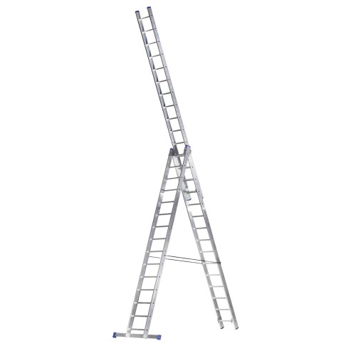 žebřík Al un. 3d. 4,05/9,77m VHR P 3x15 nosnost 150kg ELKOP