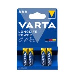 baterie mikrotužková AAA LR03 alkalická Longlife Power (4ks) VARTA