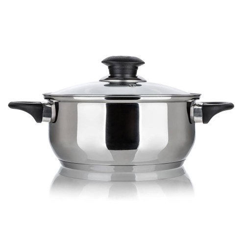 hrnec 22cm se skl.poklicí 3,8l nerez SUPER VALUE