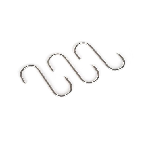 hák řeznický 10x7,8cm, pr.5mm nerez (3ks)