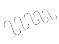 hák řeznický 10x6,2cm, pr.4,5mm nerez (5ks)