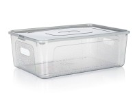box úložný MULTIBOX 11l, 39x26x13cm, víko, klip, PH