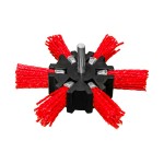 kartáč okružní stopka 100mm leštící (6mm, 27mm vlákna)