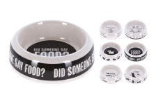 miska pro zvířata 18cm melamin mix dekorů