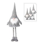 dekorace SANTA 112cm teleskopické nohy STŘ/ŠE mix