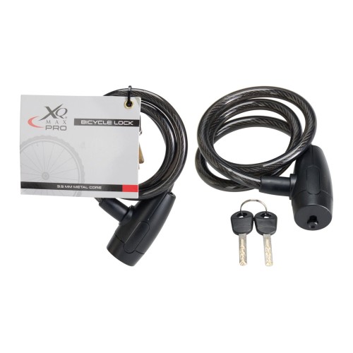 zámek lankový 10x800mm 2 kl.