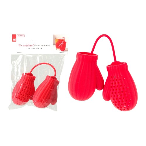 čajítko RUKAVICE silikon ČRV