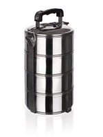 jídlonosič 13cm 4díl.nerez, uzávěr spona