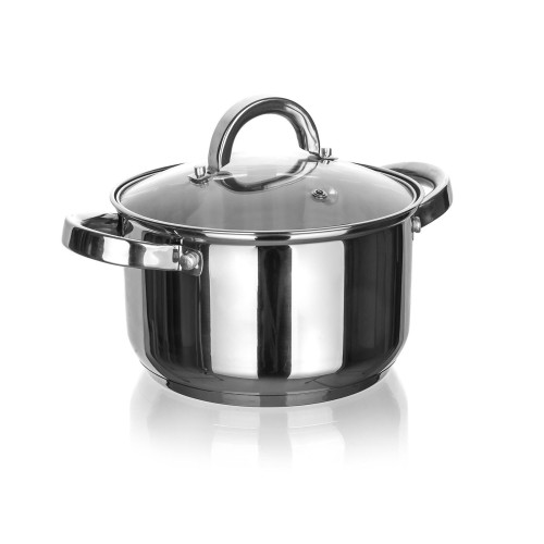 hrnec 24cm se skl.poklicí 6,1l nerez CUISINO