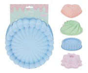 forma na pečení mix tvarů BÁBOVKA,SRDCE,KVĚTINA,SPIRÁLA silikon