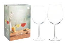 sklenice na víno (6+6ks) 6x430ml, 6x580ml