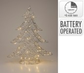 dekorace STROM 60cm LED STŘ s časovačem