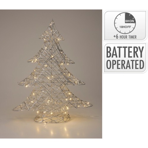 dekorace STROM 60cm LED STŘ s časovačem