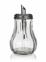 cukřenka dávkovací MONO 230ml sklo+nerez