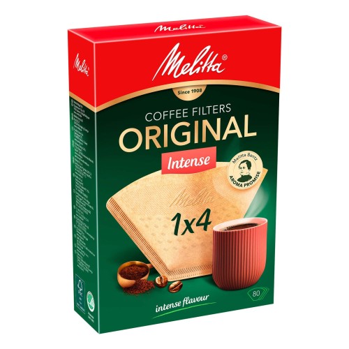 filtry na kávu velikost 4 (80ks) MELITTA original Intense