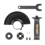 Sada úhlová bruska Procraft PW1050 a 3x diamantové kotouče DS3.125 + 2x hrncové kotouče | SPW1050/DS3.125/WT125