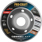 Sada úhlová bruska Procraft PW1050 a 3x diamantové kotouče DS3.125 + 2x hrncové kotouče | SPW1050/DS3.125/WT125