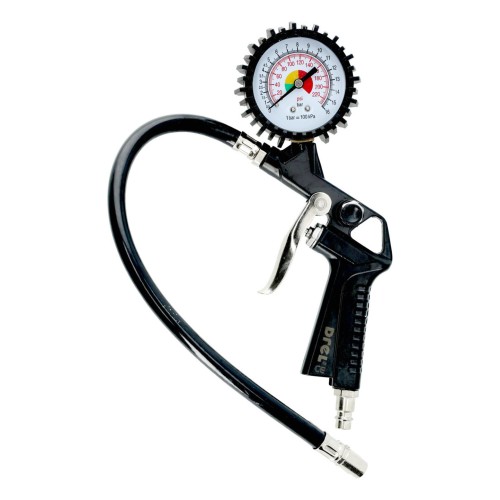 pistole foukací s manometrem  Drel