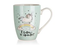 hrnek 340ml UNICORN mix dekorů, keramický