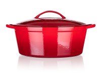 pekáč + poklice EXCELLENT 40,5x25x19cm 6,7l litina ČRV