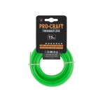 Struna žací (2.7mm) (15m) ozubená PROCRAFT KD-2.7/15 | KD-2.7/15