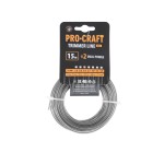 Struna žací (s výstuhou) (2.4mm) (15m) hvězda PROCRAFT ZI/J-2.4/15 | ZI/J-2.4/15