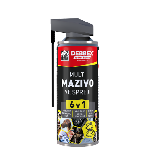 Multi mazivo ve spreji 6v1