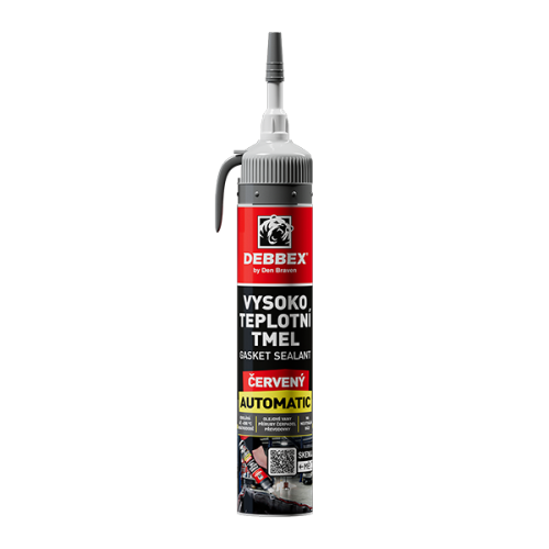 Vysokoteplotní tmel Gasket Sealant červený AUTOMATIC 200 ml kartuše AUTOMATIC červená