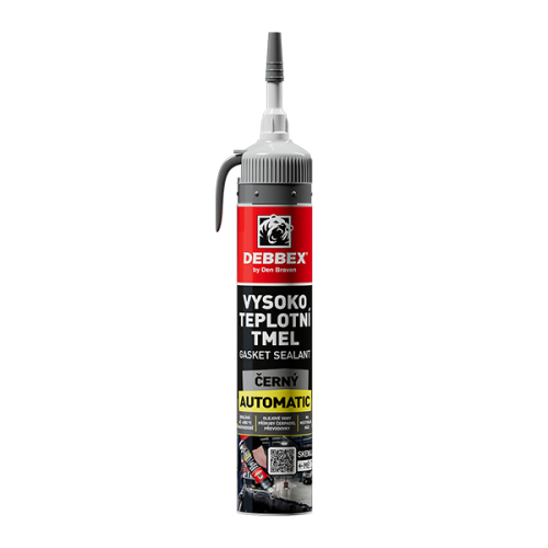 Vysokoteplotní tmel Gasket Sealant černý AUTOMATIC 200 ml kartuše AUTOMATIC černá