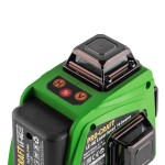 Křížový, samonivelační laser se stativem Procraft LE-4G | SLE-4G/Laser Level Tripod