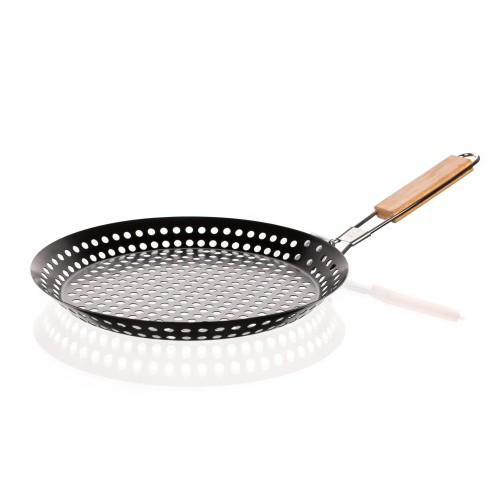 pánev grilovací 31x3,5cm BBQ ocel/nepřiln.povrch