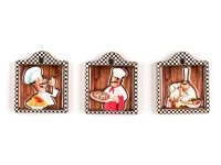 magnetky CHEFS (3ks) mix dekorů