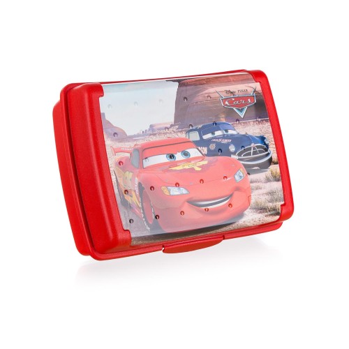 box svačinový 17x13x6,5cm CARS s klick uz.PH