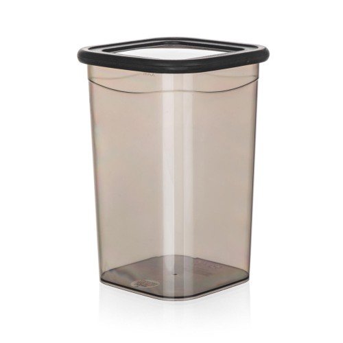 dóza LISSA čtvercová 1,2l (11x11x16cm) PH KOUŘ