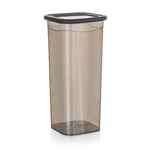 dóza LISSA čtvercová 1,8l (11x11x23cm) PH KOUŘ