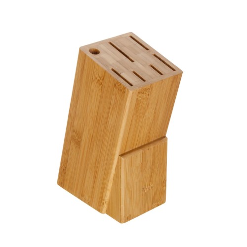blok na  6 nožů a ocílku 22x14x9cm bambus BRILLANTE