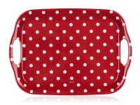 tác 36x25,5cm DOTS ČRV s uchy melamin