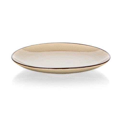 talíř dezertní 21,5cm PALAS keramický KRÉM