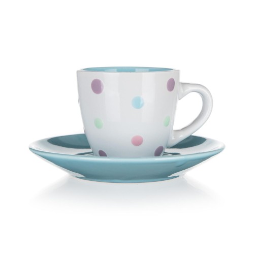 šálek + podšálek  80ml PUNTO keramický