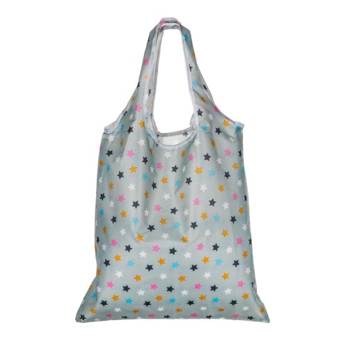 taška nákupní skládací HVĚZDY 59x37cm PES