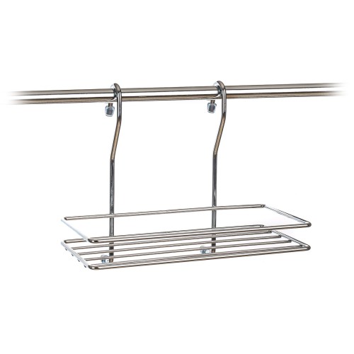 polička závěsná VARIELLA 26x21x14cm Cr