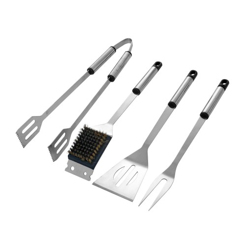 nářadí grilovací BBQ nerez sada 4díl.