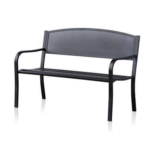 lavička zahradní LOCARNO 127x60x85cm ocel/dřev.