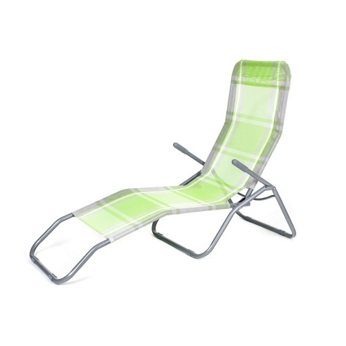 lehátko skládací kov.142x60x96cm KOSTKA ZE, nosnost 100kg