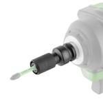 Adaptér (redukce) z 1/2” čtyřhran na bity 1/4” pro rázové utahováky | Adapter 1/2” for impact wrench