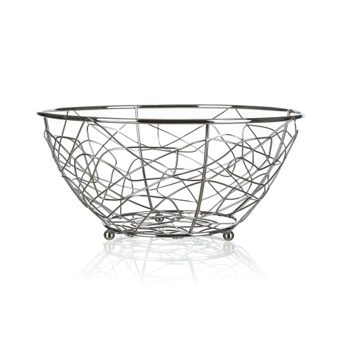 košík na ovoce VANITY pr.23x11cm Cr