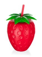 láhev s brčkem 880ml STRAWBERRY PH