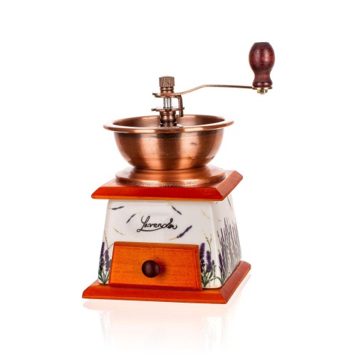 mlýnek na kávu LAVENDER keramika/kov