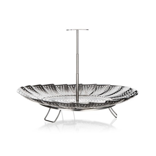 pařáček skládací 23cm, s rukojetí, nerez CULINARIA